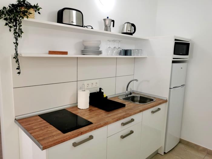 Apartamento con vistas a la pscina