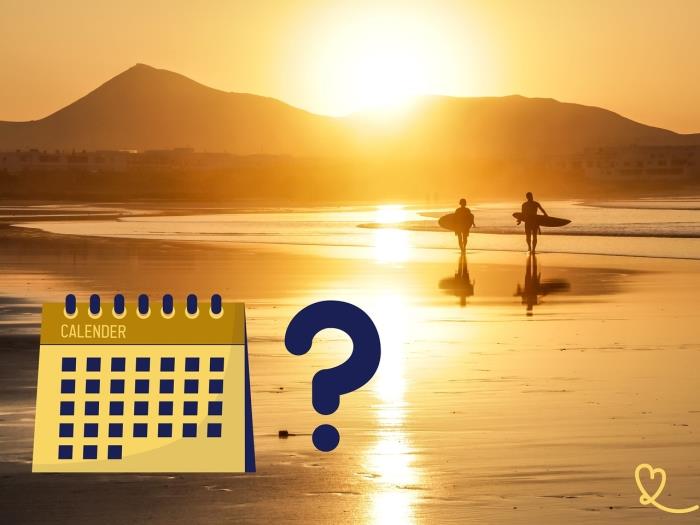 Die beste Jahreszeit, um nach Lanzarote zu reisen und es zu genießen
